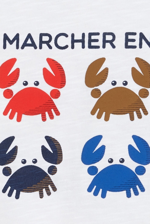 T-shirt crabes marron bébé garçon