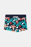 Boxer de bain imprimé bleu garçon