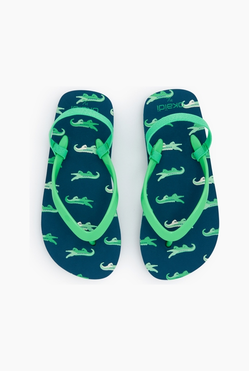 Tongs crocodiles garçon