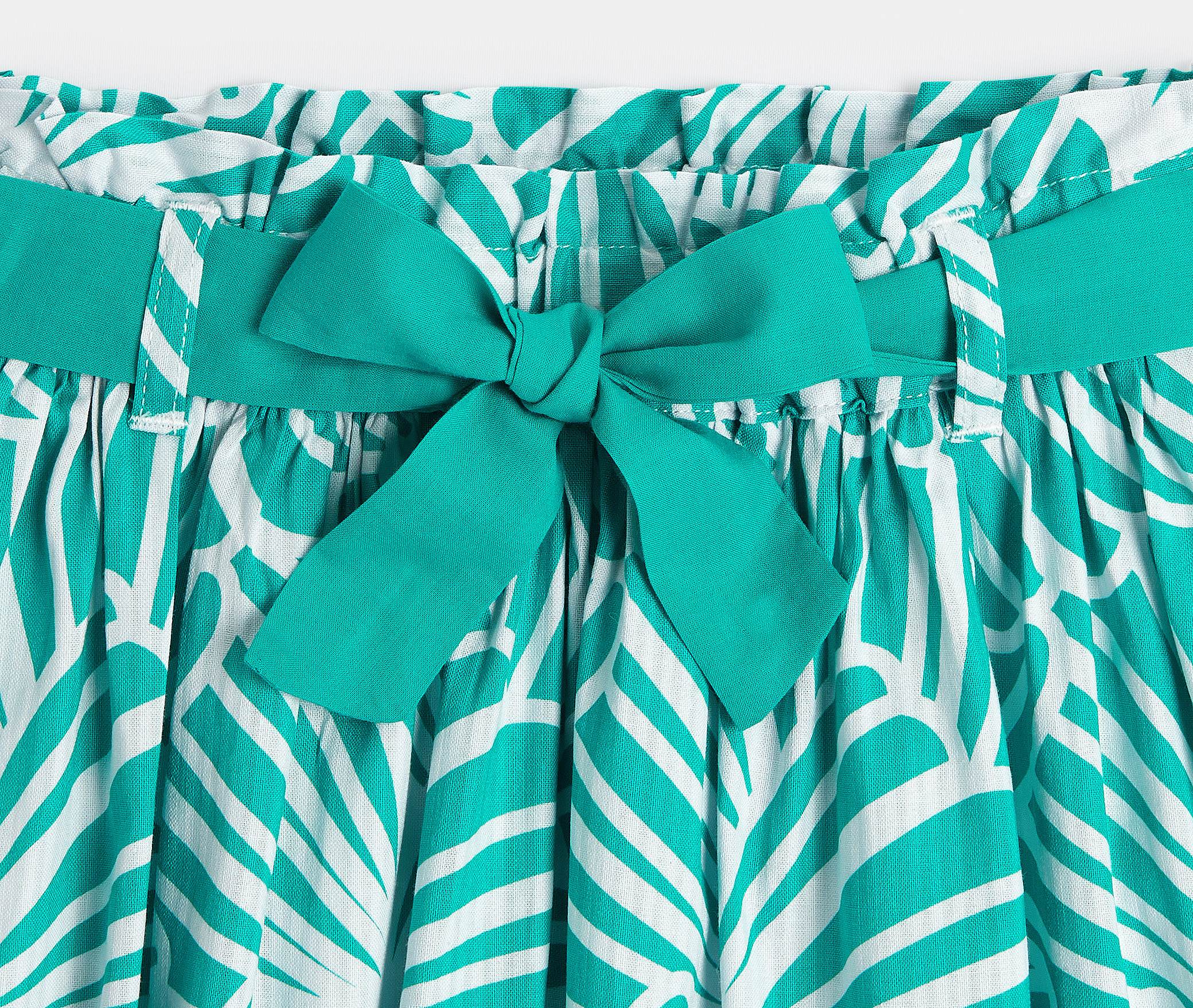 Kratko potiskano krilo zelena deklica 2