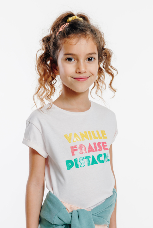 Majica s sporočilom rožnata deklica 1