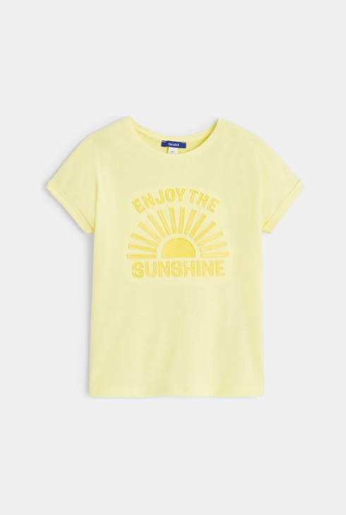 Majica s sporočilom  rumena deklica 1