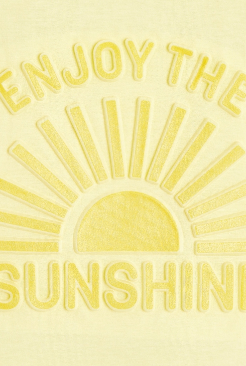 Majica s sporočilom  rumena deklica 2