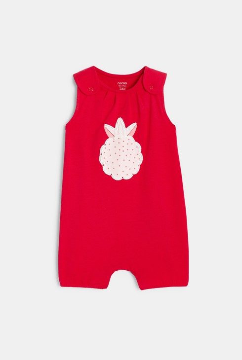 Pineapple playsuit 1
