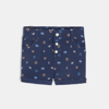 Short maille piquée univers marin bleu bébé garçon