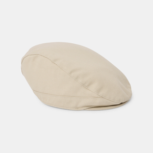 Casquette gavroche coton fantaisie beige bébé garçon 1