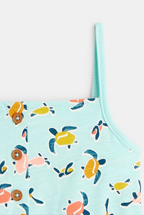 Kurzoverall mit Trägern Baby Mädchen 2