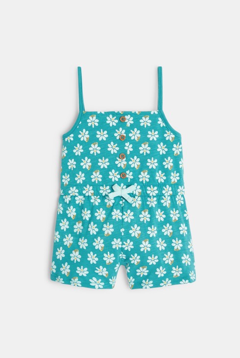 Granota curta amb tirants blau bebè nena 2