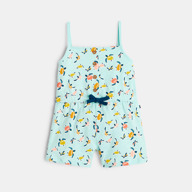 Kurzoverall mit Trägern Baby Mädchen