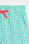 Short en jersey imprimé vert fille 2