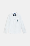 Chemise à carreaux + nœud papillon blanc garçon 2