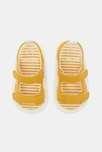 Sandales été à scratch jaunes naissance 2