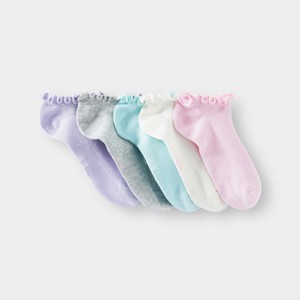 Socquettes volantées (lot de 5) fille