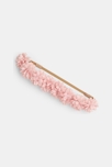 Headband couronne de fleurs rose fille