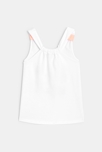 Débardeur à motifs imprimés blanc fille 3