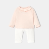 Ensemble sweat et pantalon rose naissance Absorba