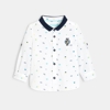 Chemise imprimée Yacht Club blanche bébé garçon