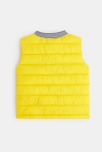 Gesteppte, ärmellose Steppjacke Gelb Baby Jungen 4