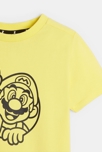 T-shirt Super Mario jaune mixte 2