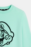 Sweat Super Mario vert mixte 2