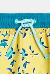 Short de bain imprimé jaune garçon 2