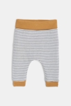Pantalon réversible en jersey marron naissance 3