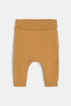 Pantalon réversible en jersey marron naissance 2