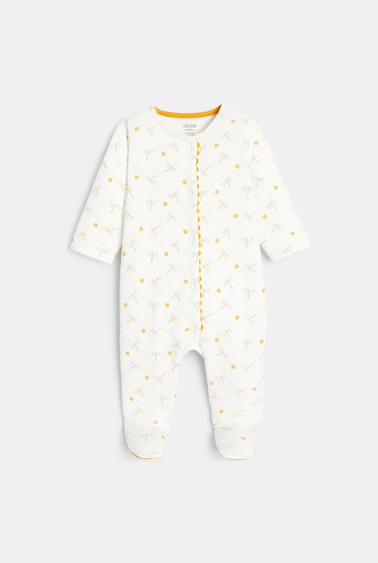 Dors-bien libellules matelassé blanc bébé fille 1