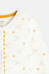 Dors-bien libellules matelassé blanc bébé fille 2