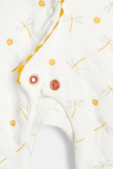 Dors-bien libellules matelassé blanc bébé fille 3