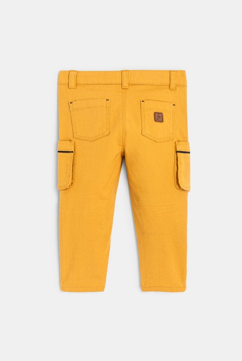 Battle-Hose aus modischer Baumwolle Gelb Baby Jungen 2
