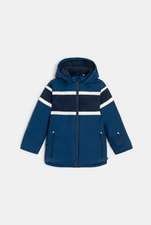 Blouson de ski bleu 2