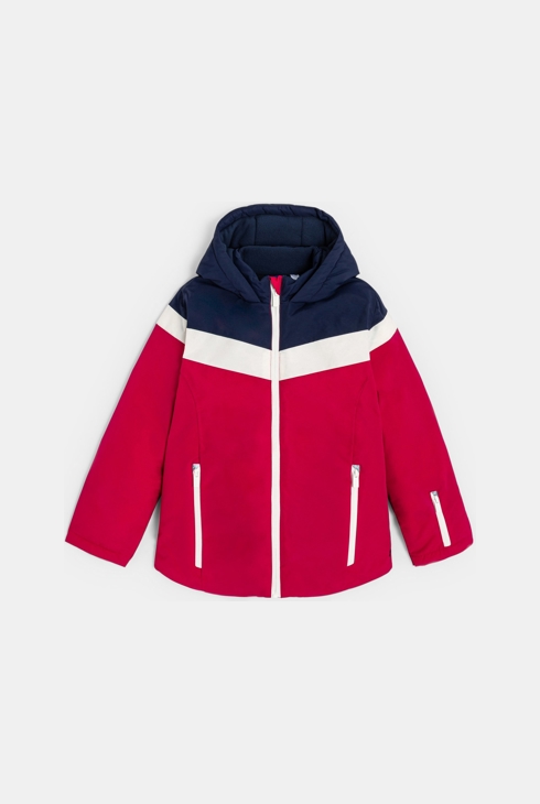 Blouson de ski rose