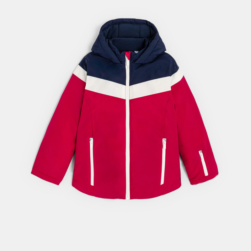 Skiblouson rot, Mädchen