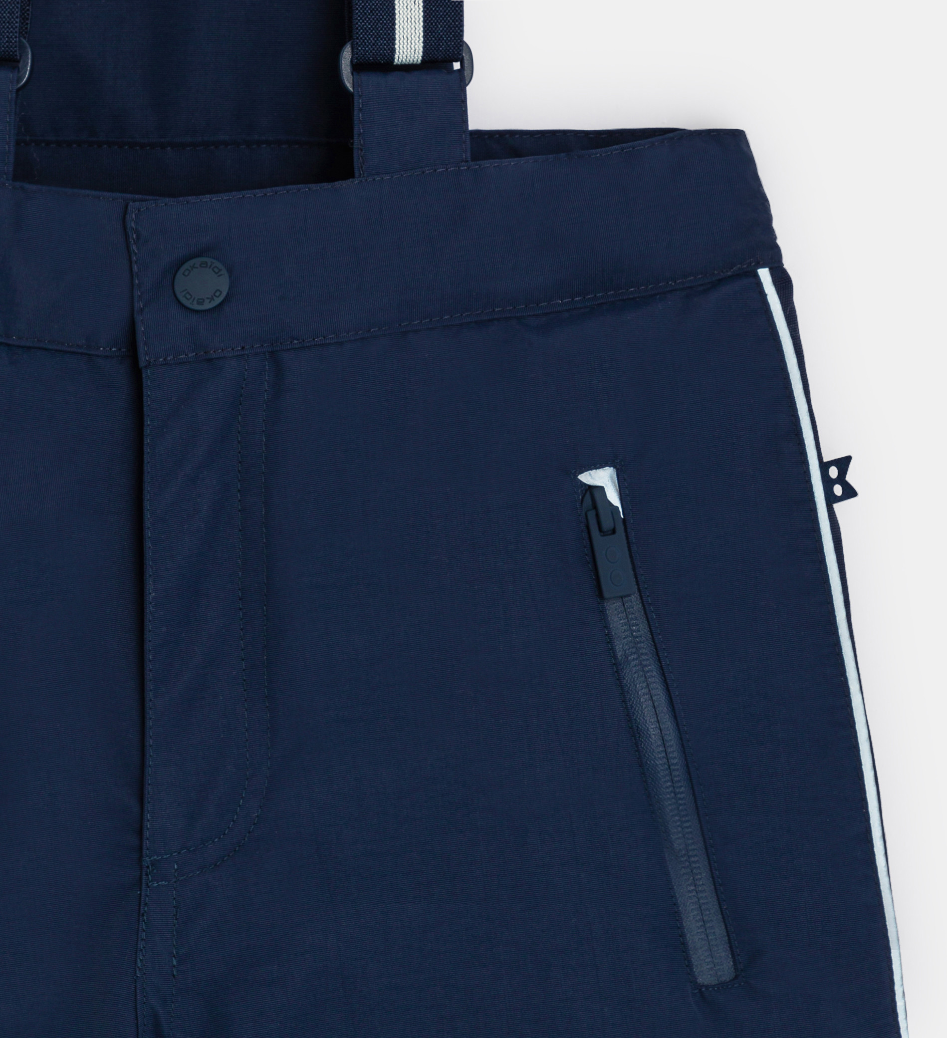 Spodnie narciarskie granatowe Unisex 2