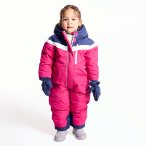 Unisex baby’s red ski suit 1