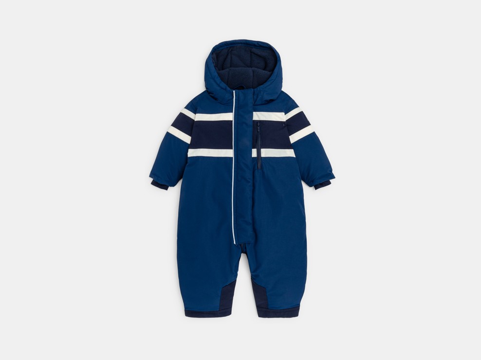 Tuta da sci azzurra neonato 2