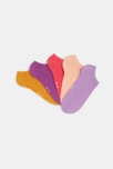 Chaussettes invisibles à pois (lot de 5) fille