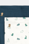 Langes en gaze de coton (lot de 2) vert naissance 2