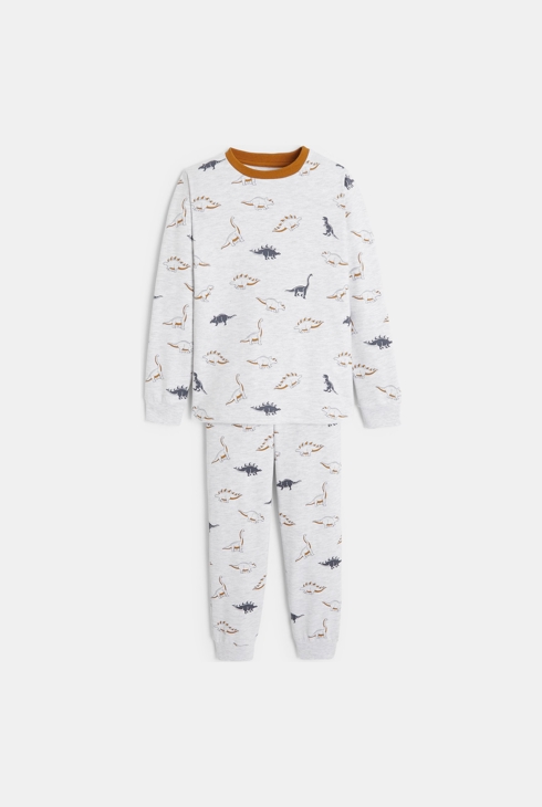 2-teiliger Jersey-Pyjama mit Dinosauriermotiv für Jungen 1