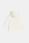 T-shirt à capuche animaux blanc bébé garçon 4