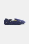 Chaussons fourrés fusées bleu garçon