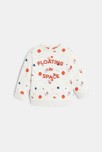 Oranje fleece sweater en joggingpak voor babyjongens 2