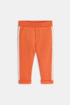 Oranje fleece sweater en joggingpak voor babyjongens 3