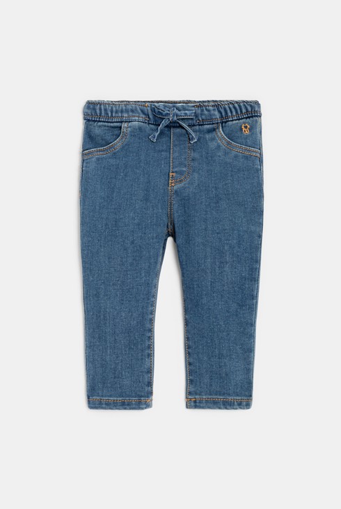 Mehke kavbojke z elastičnim pasom 1