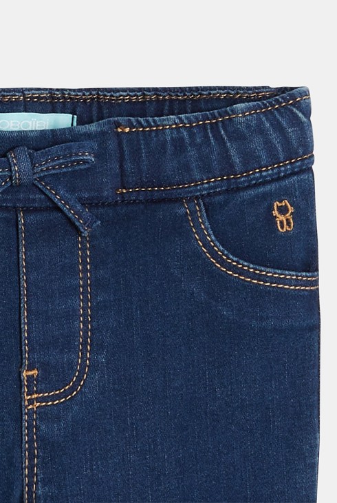 Mehke kavbojke z elastičnim pasom 2