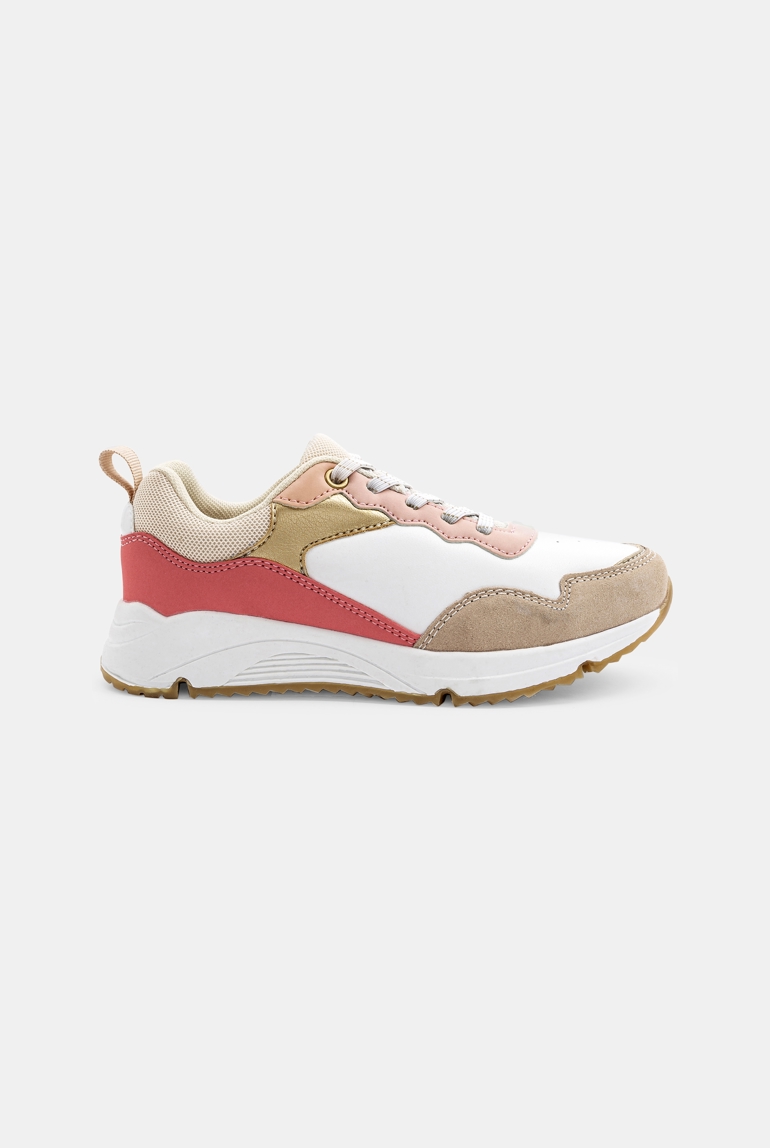 Baskets running rose fille 1