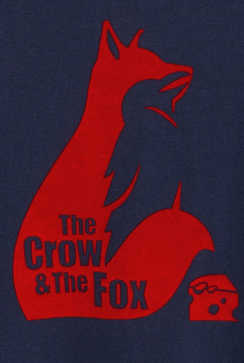 T-shirt manches longues thème fables bleu garçon 2