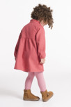 Robe boutonnée manches longues rose bébé fille 3