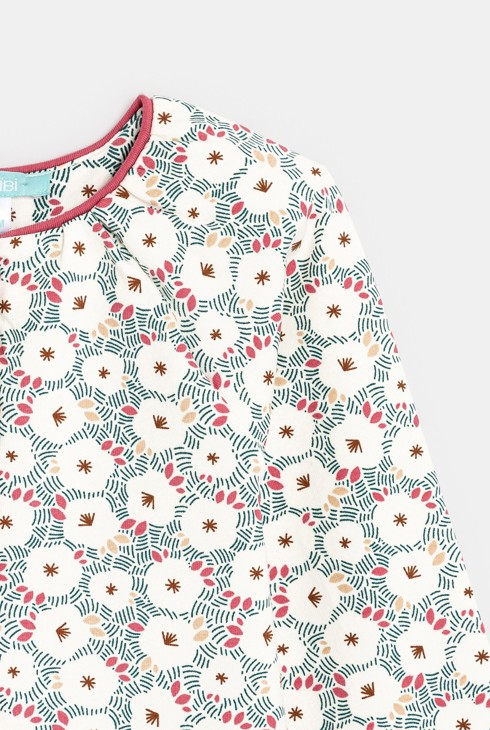 Jaqueta de moletó florejada 2